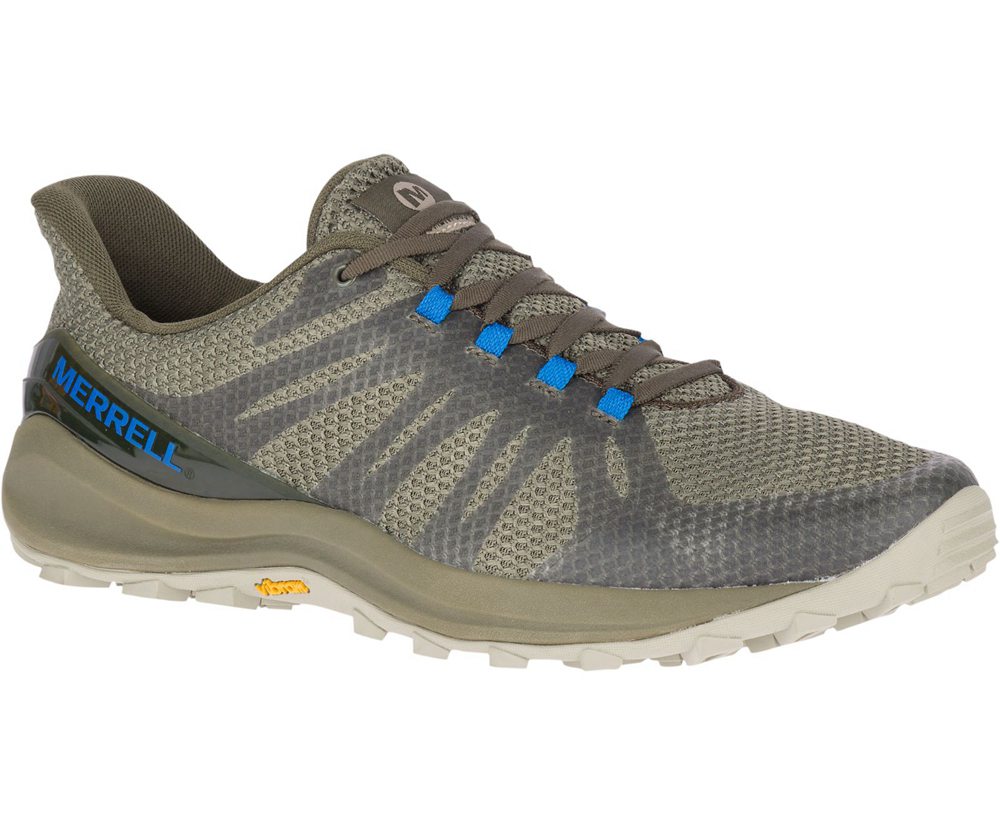 Buty Sportowe Merrell Męskie Oliwkowe - Momentous - 863179-TDI